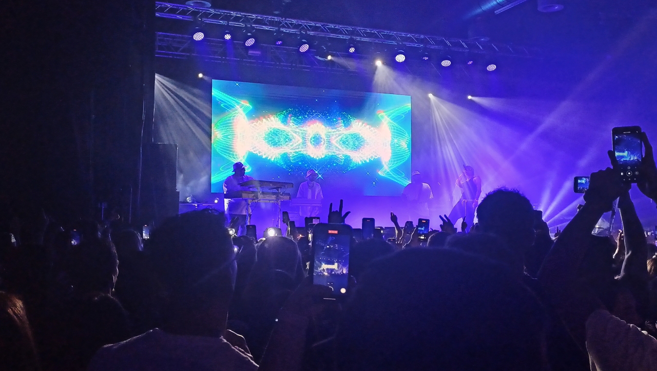 Beschallungsanlage für eine Veranstaltung